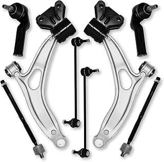 8PCS Front Lower Control Arm Suspension Kit for Ford Focus 2012-2018, C-Max 2013 2014 2015 2016 2017 2018, Sway Bar End Links Tie Rod End OE# K622753 K622788