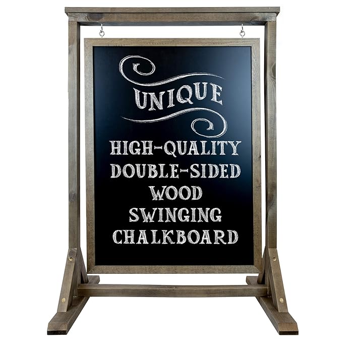 Buy Rustic Handcrafted Chalkboard Sign Uniquely Designed Wooden