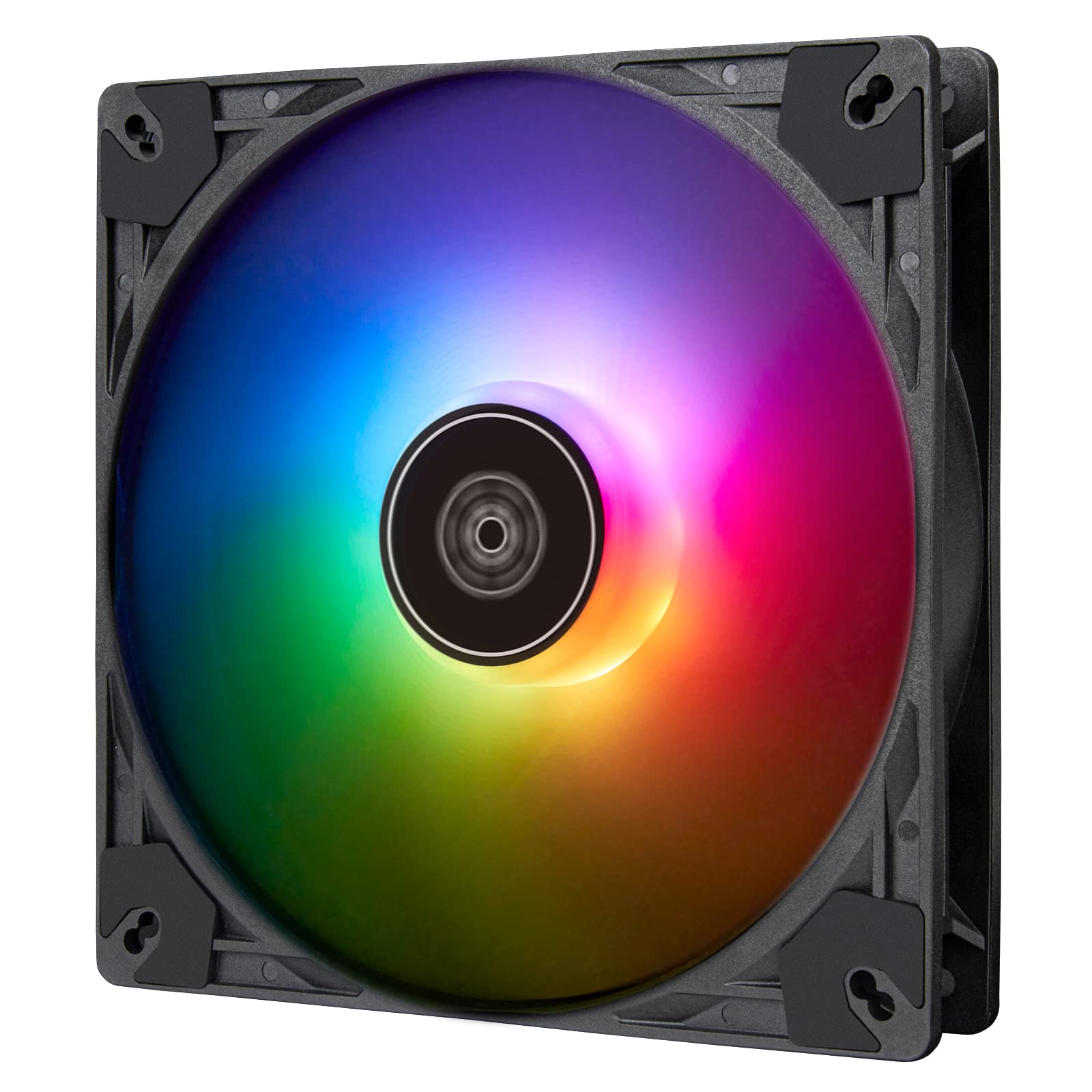 SilverStone VISTA Performance PWM Lüfter, ARGB - 140 mm, Schwarz