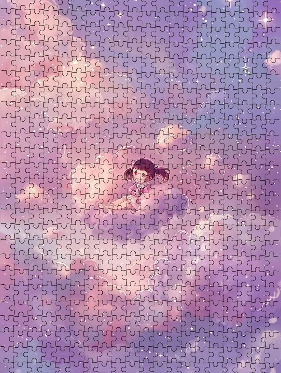 La Chica De Las Nubes Puzzle 2000 Piezas, Rompecabezas Adultos Puzzle, Desafiante Puzzles de Decoración Juego de, Juego Educativo para Toda la Familia, para Regalo Decoración FNKL7-1163