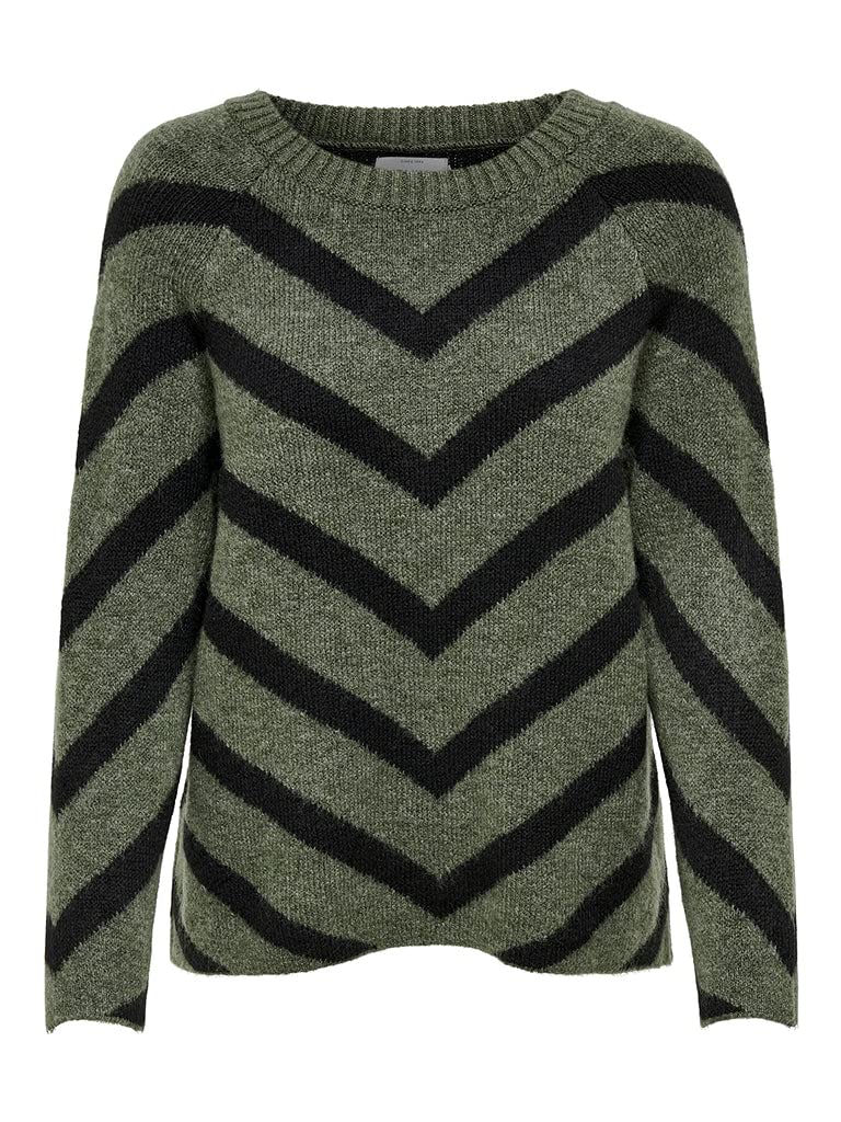 ONLY Women's ONLELIZA L/S Pullover EX KNT Sweater, Lizard, M