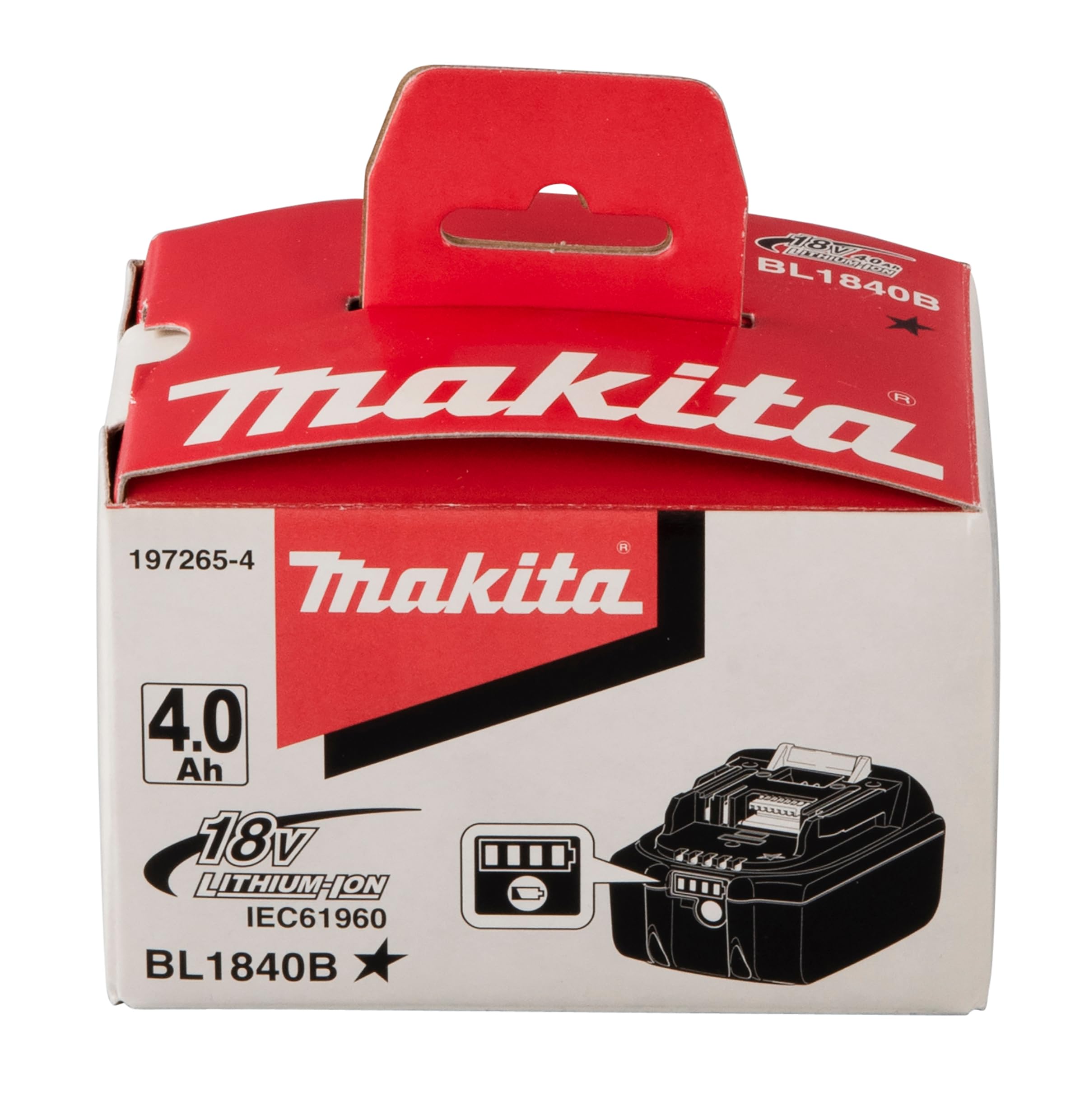 Makita BL1840B, Batería 18V 4,0Ah