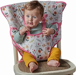 ORSETTO Baby High Chair Girl - Lightweight & Compact (7oz) - Portable High Chair - High Chairs for Babies and Toddlers - Baby Chair - Travel Highchair - Baby Trend High Chair - Sit Up Chair for Baby