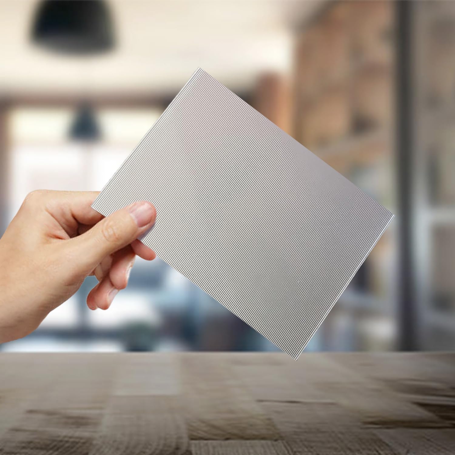 Lenticular Sheet For 3D Photo Printing - 50 LPI (6"x4") (With Adhesive Film) (Pack of 20 Sheets) (Brand : print6D)