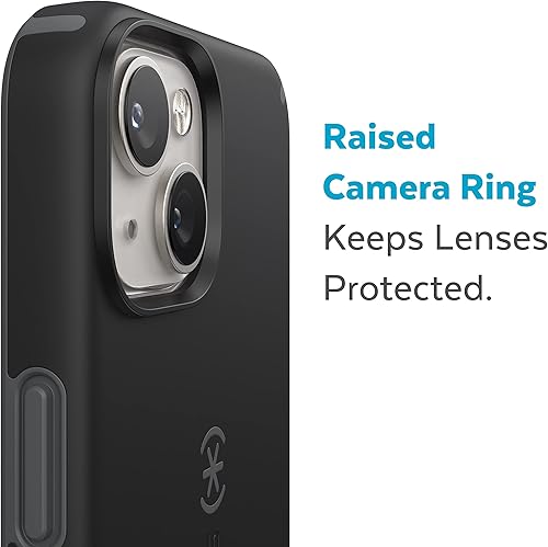 Miniatura 4 de Speck Funda para iPhone 14 y iPhone 13, funda delgada con protección contra caídas, resistente a los arañazos con tacto suave para iPhone de 6.1