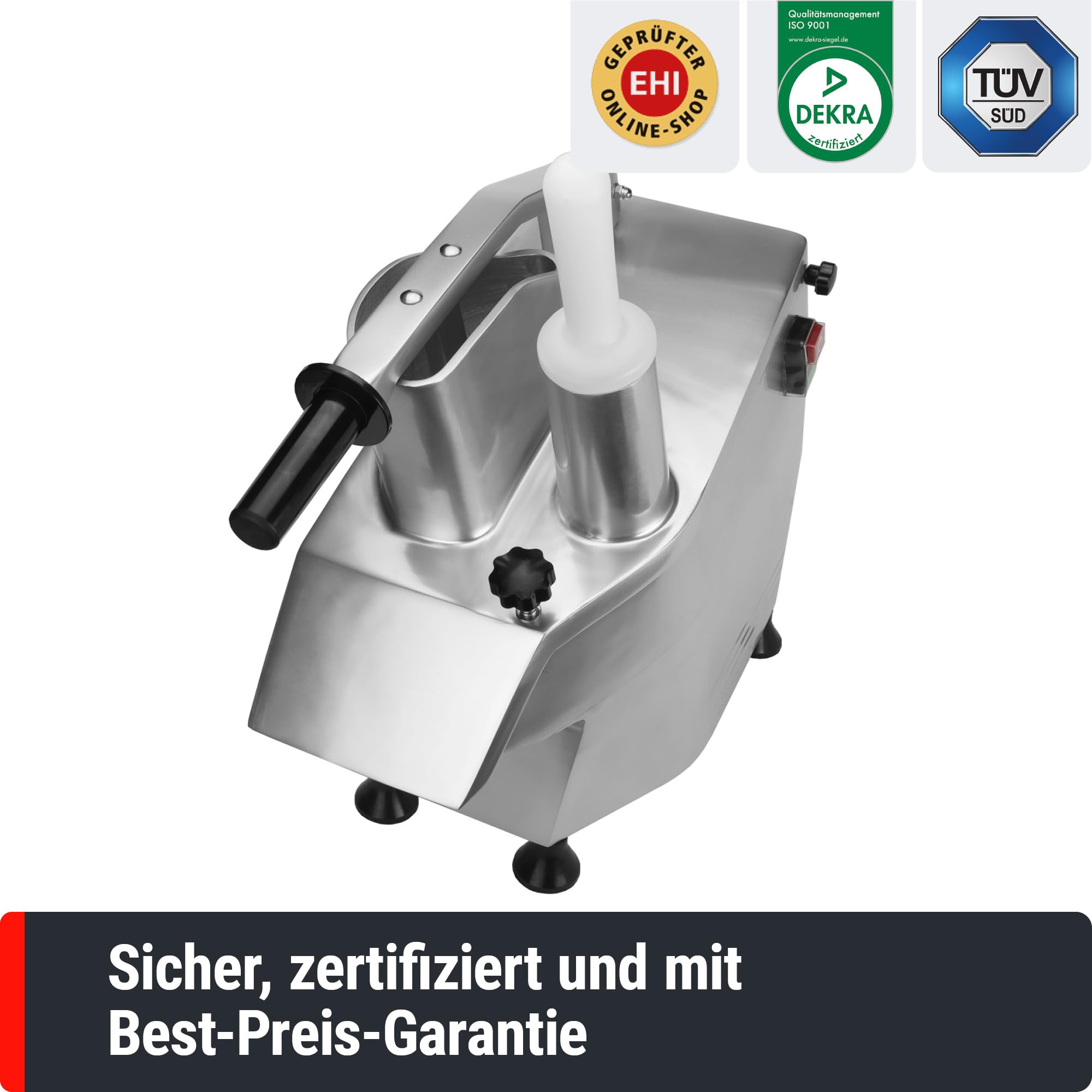 GGM Gastro Gemüseschneider 550W mit 5 Scheiben