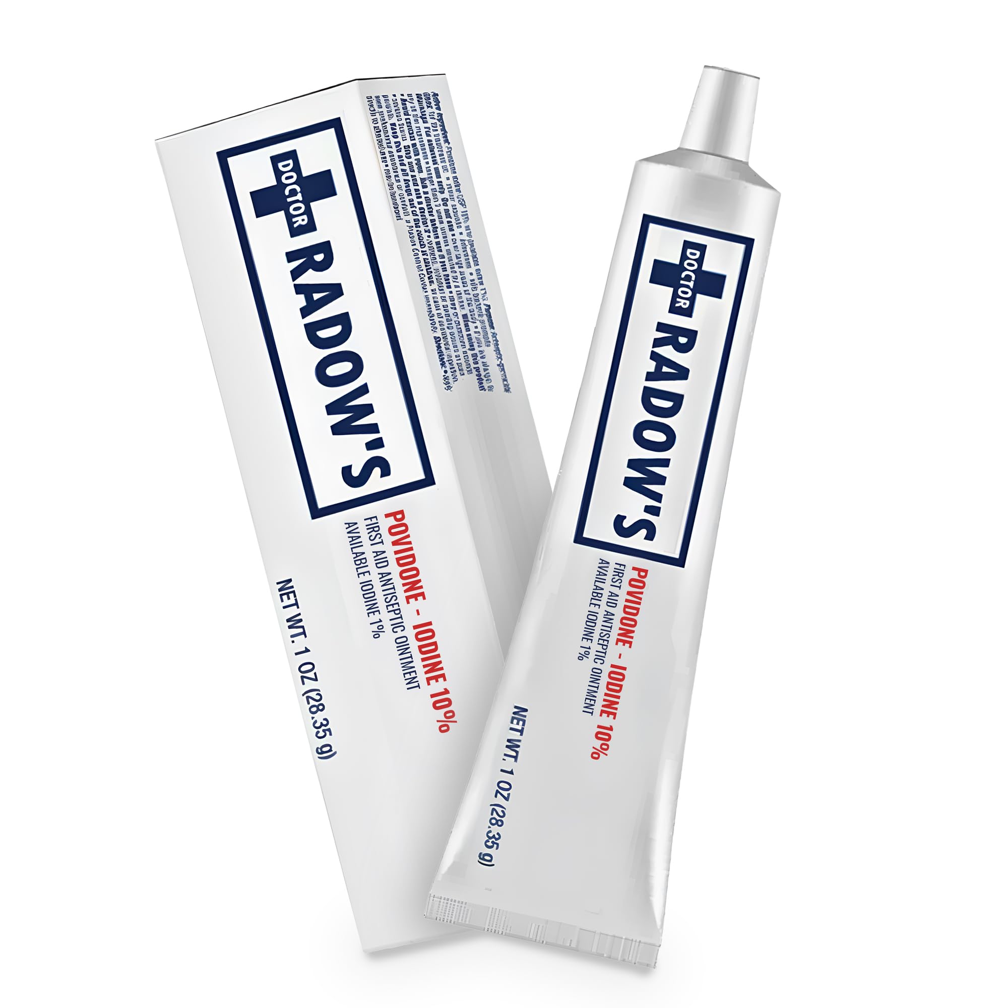 Povidone Iodine Antiseptic Ointment -10% Povidone Iodine, No Antibiotics, for Wounds, Burns, Cuts & More, Promotes Faster Healing, Home and Medical Use, 1 oz (28.35 g).