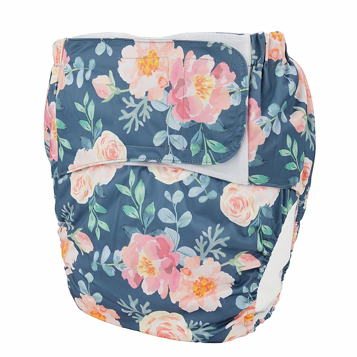 2 piezas de ropa interior ajustable lavable reutilizable para incontinencia para mujeres y hombres, pañales de tela para adultos, cintura de 26 a 51 pulgadas