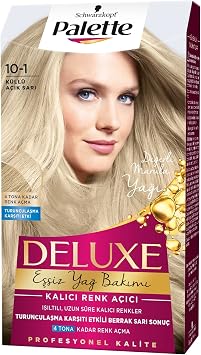 Deluxe 10-1 Ash Light Yellow Hair Dye