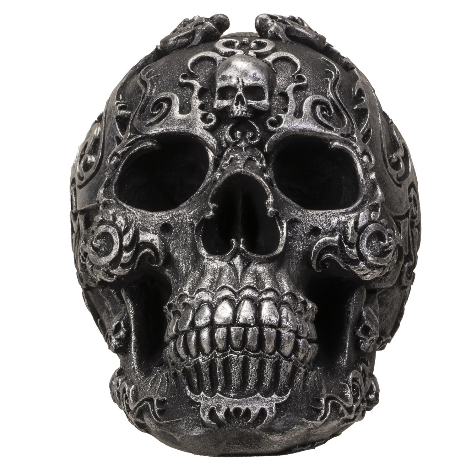 Amazon.com: Pacific Giftware Gothic Skull with Silver Celtic
