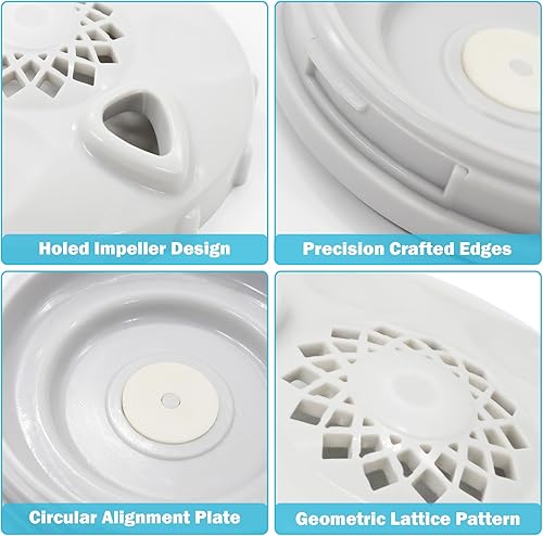 Miniatura 3 de Cubierta magnética para cabeza de chorro de spa, forro desechable, sillas de pedicura, reemplazo para sillas de spa Lexor para el juego de 3 puntos