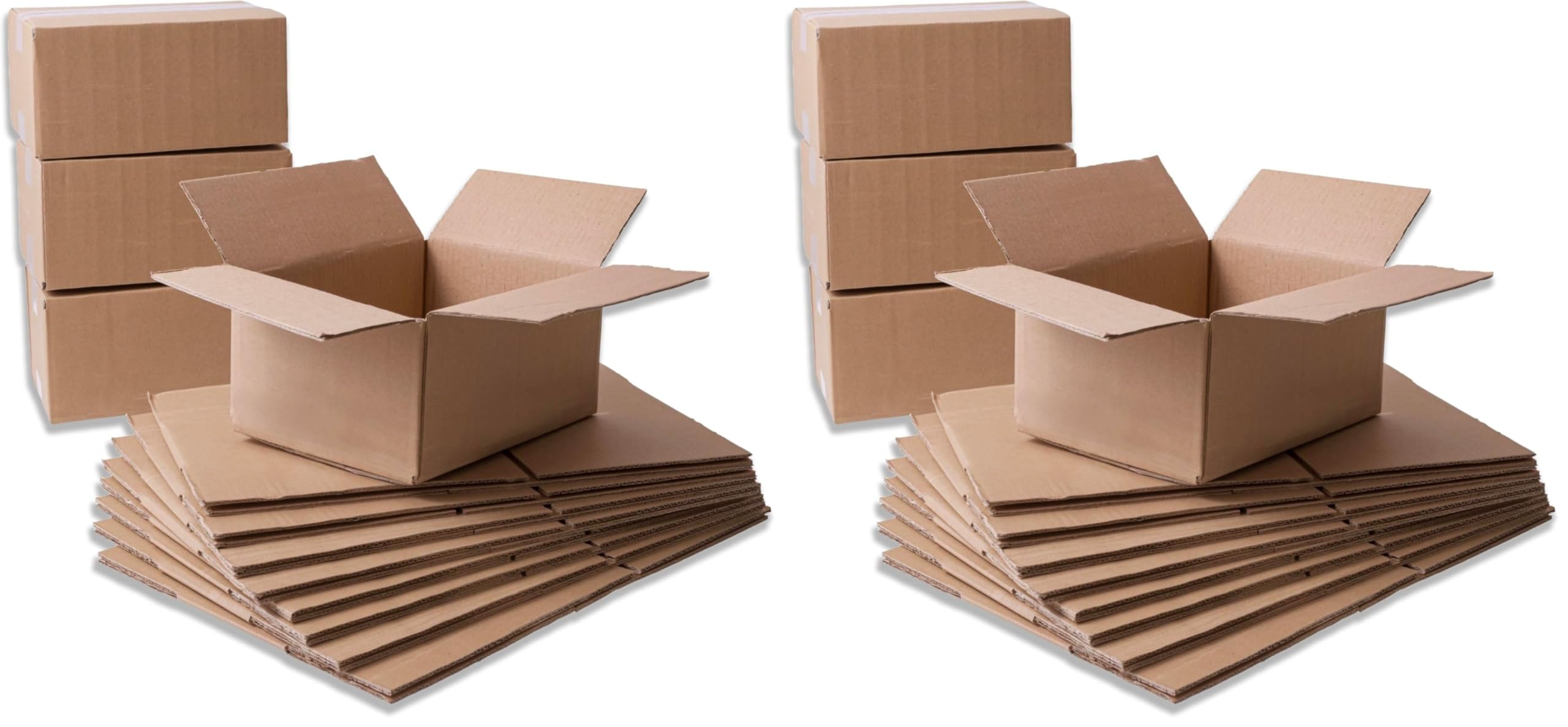 IPEA Scatole di Cartone 25 x 18 x 12 cm per Spedizioni, E-Commerce, Regali – [ 10 Pezzi ] – Made in Italy – Scatole Rettangolari Multiuso per Imballaggio Oggetti, Eventi, Feste – Scatola Confezione