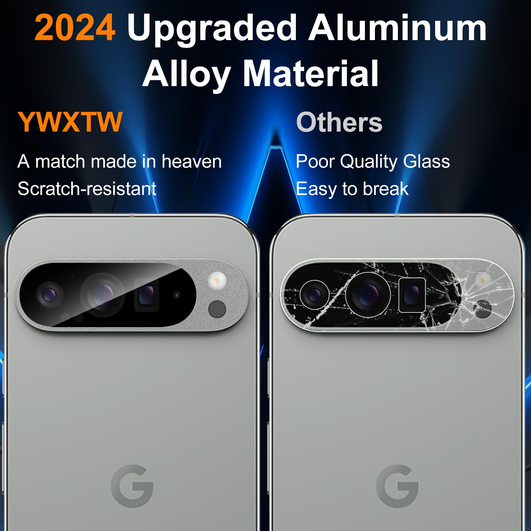 Holilo Para Google Pixel 9 Pro XL/Pixel 10 Pro XL[2 Piezas]Protector De Pantalla Privacidad Cristal Templado,Anti Espía Privacy Screen Vidrio Película HD Vidrio Templado Anti-Arañazos Screen Protector