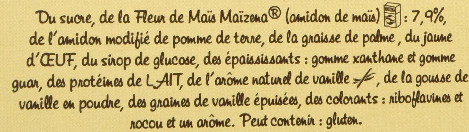 Alsa Préparation Crème Anglaise Vanille des Isles 3 Sachets 300g - Lot de 3