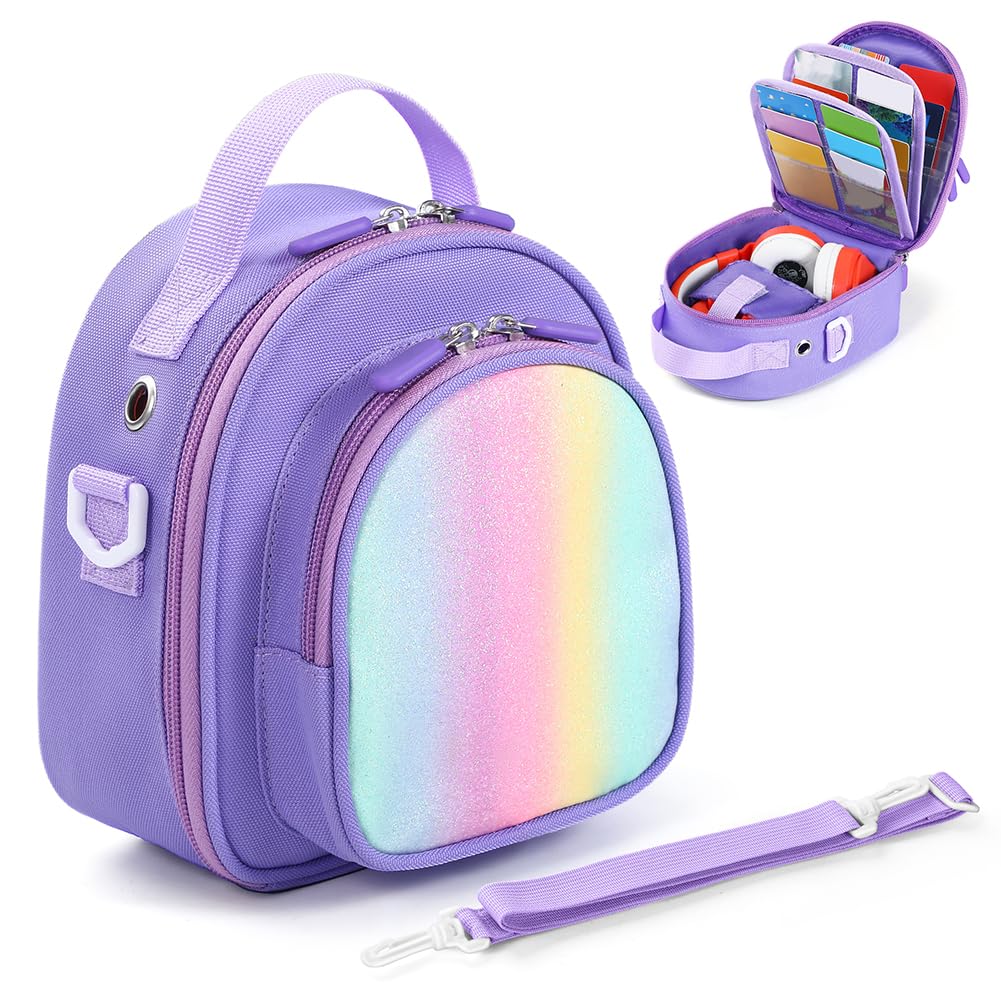 Étui de Transport pour Yto Mini (Édition 2024) Sac de Rangement pour Cartes Porte-Cartes Capacité jusqu'à 30 Sacs de Voyage avec Bandoulière Porte-Sac pour Lecteur Audio Accessoires