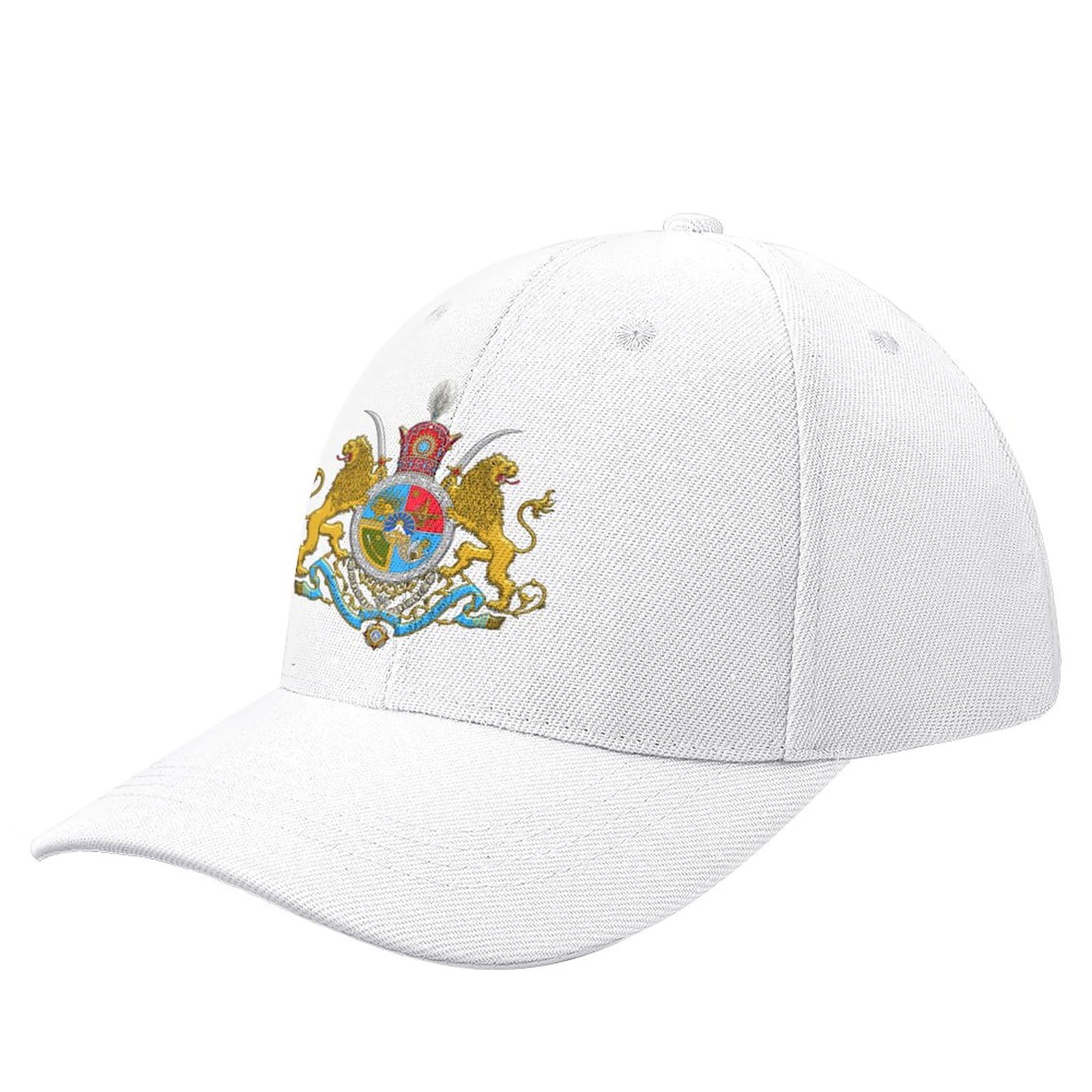 Cizieoe Unisex Colour Iranian Imperial Coat Of Arms Of Iran Pahlavi Dynasty Imperial Coat Of Arms Of Iran Pahlavi Dynasty Baseball Cap