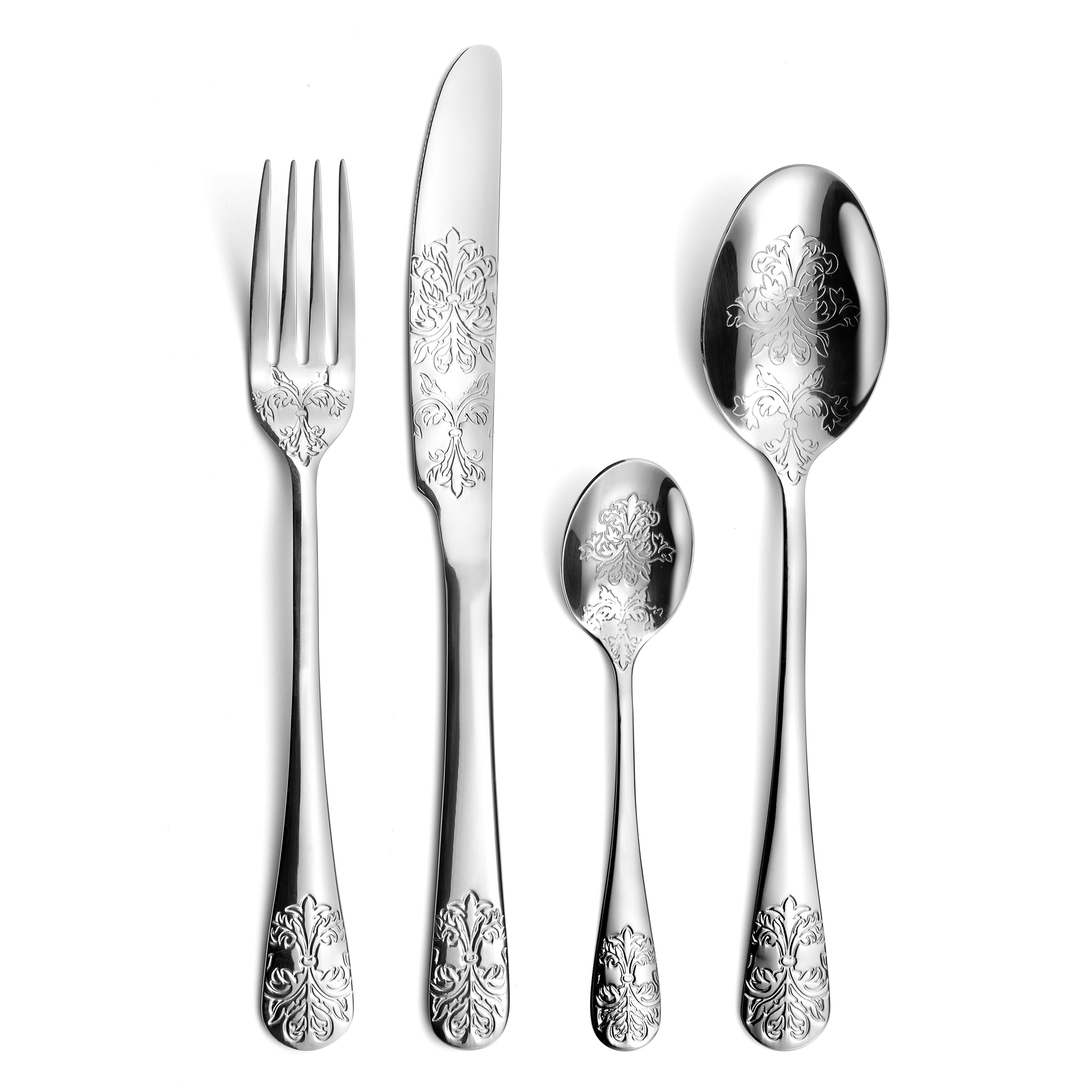 Ménagère Amefa 24 Pièces – Ambre – Inox – Service Pour 6 Personnes – Occasion