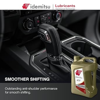 سائل ناقل الحركة الأوتوماتيكي Idemitsu ATF Type H-Plus لهوندا وأكورا 5 كوارت، عبوة من قطعتين| مصمم للأداء العالي والحماية الفائقة ضد التآكل