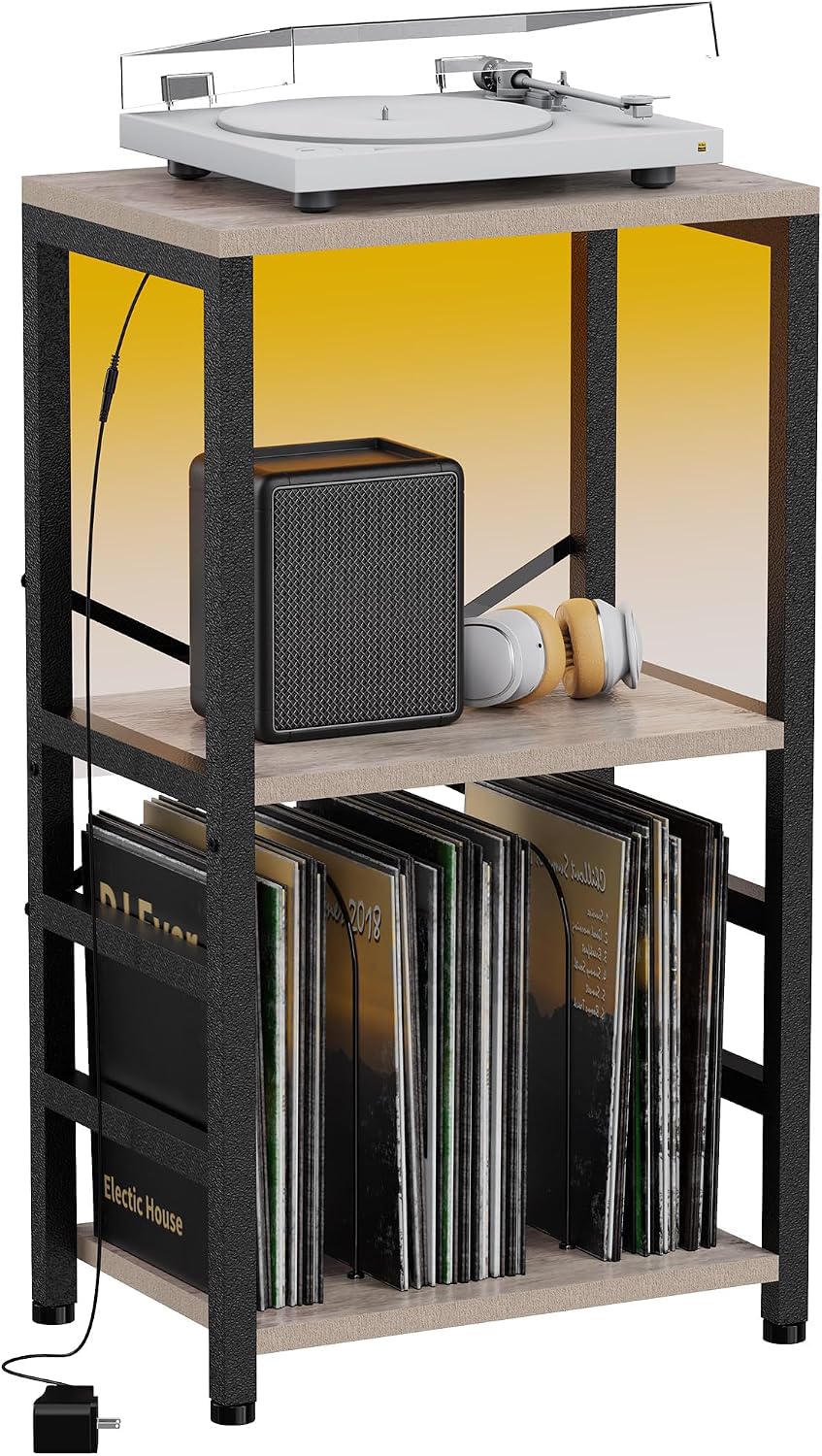 YAKANJ LED End Table