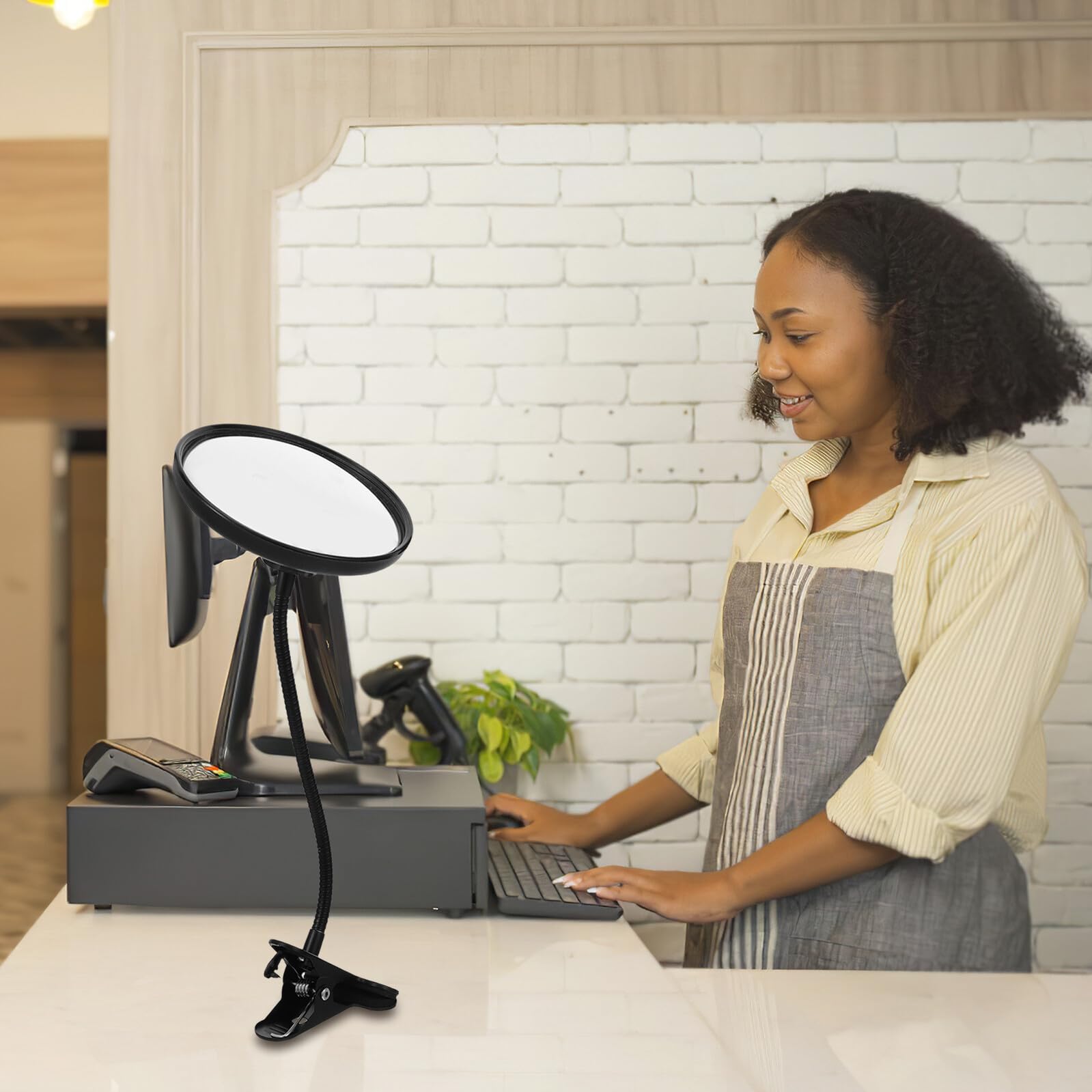 Gatuida Miroir de Surveillance à Angle Intérieur pour Sécurité Entrepôt Convexe Angle pour Supermarché