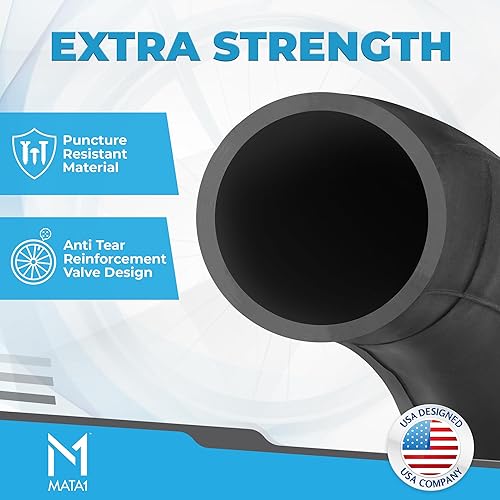 Miniatura 3 de Mata1-USA - 2 repuestos de neumáticos de tubo interior de 16 pulgadas x 1.51.751.952.125 para cochecito de jogging. Compatible con todas las marcas