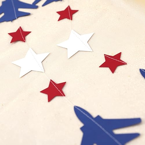 Miniatura 8 de Decoración de fiesta de luchador, graduación militar, pancarta de chorro, jubilación de pilotos, baby shower, decoración de fiesta de cumpleaños