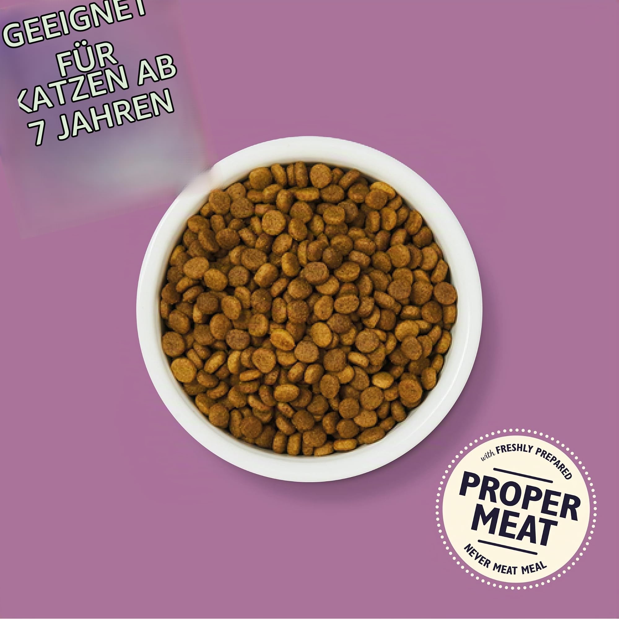 Lily's Kitchen Mit natürlichen Zutaten hergestellt Trockenfutter für Katzen Weißfisch mit Pute & Forelle Getreidefreie Rezeptur 4 x 800g