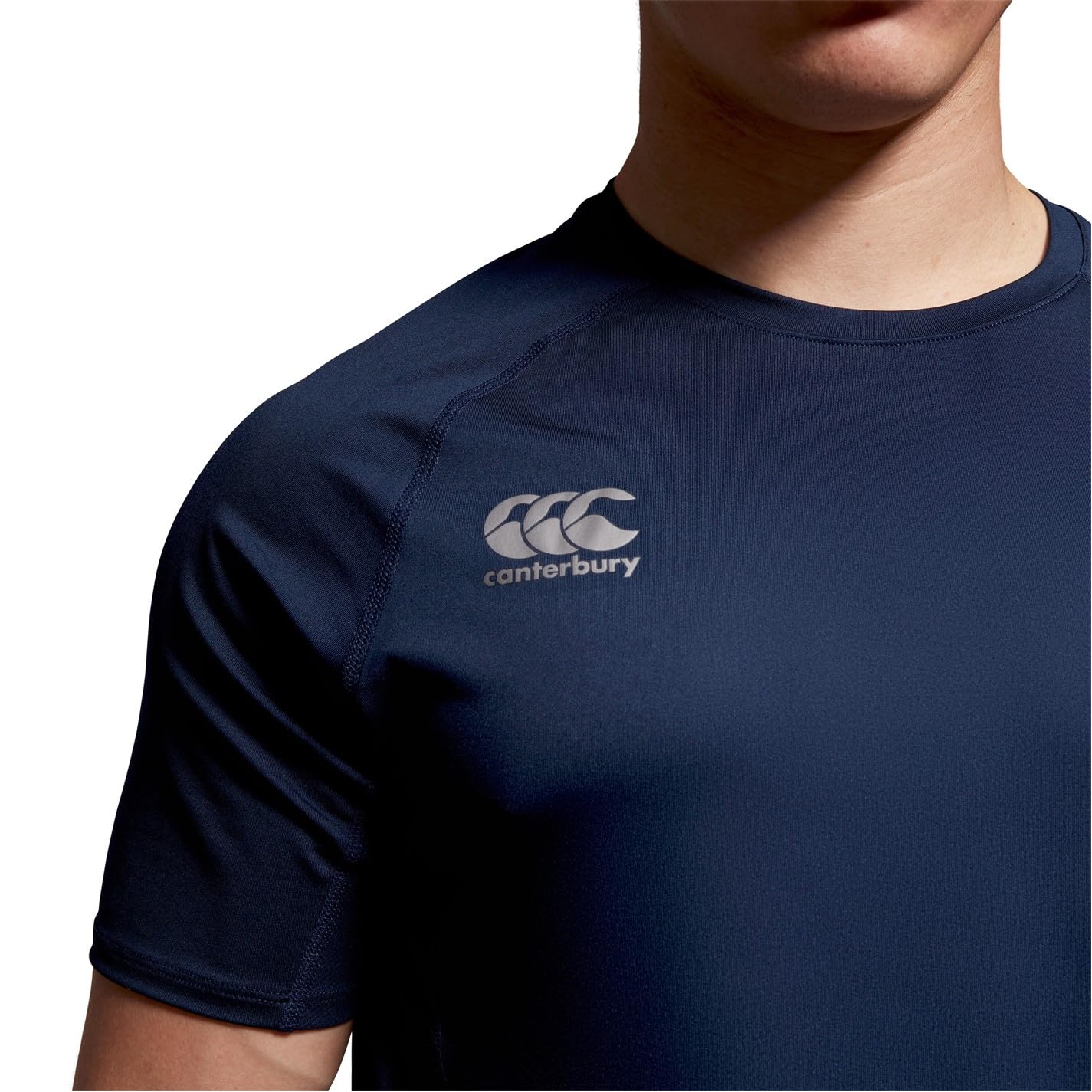 Canterbury Small Logo Superlight Camiseta Hombre (Pack de 1)