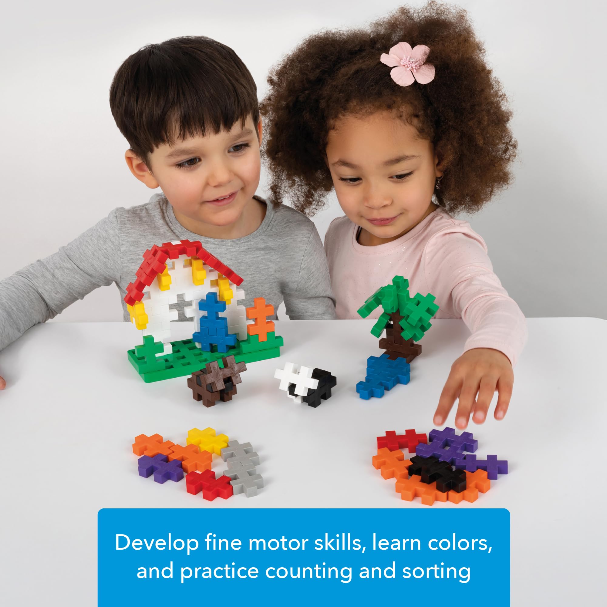 Plus-Plus 3231 ++Plus Plus Bausteine Stecksystem 600 Teile Kindergarten Qualität