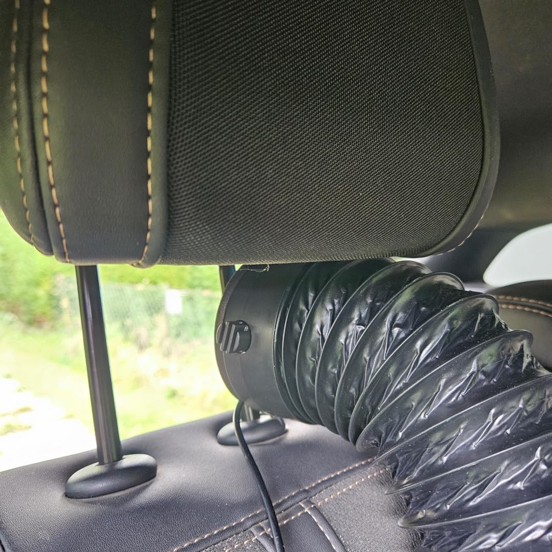 Doggyfresh Ventilación, refrigeración para perros en el coche (blanco)