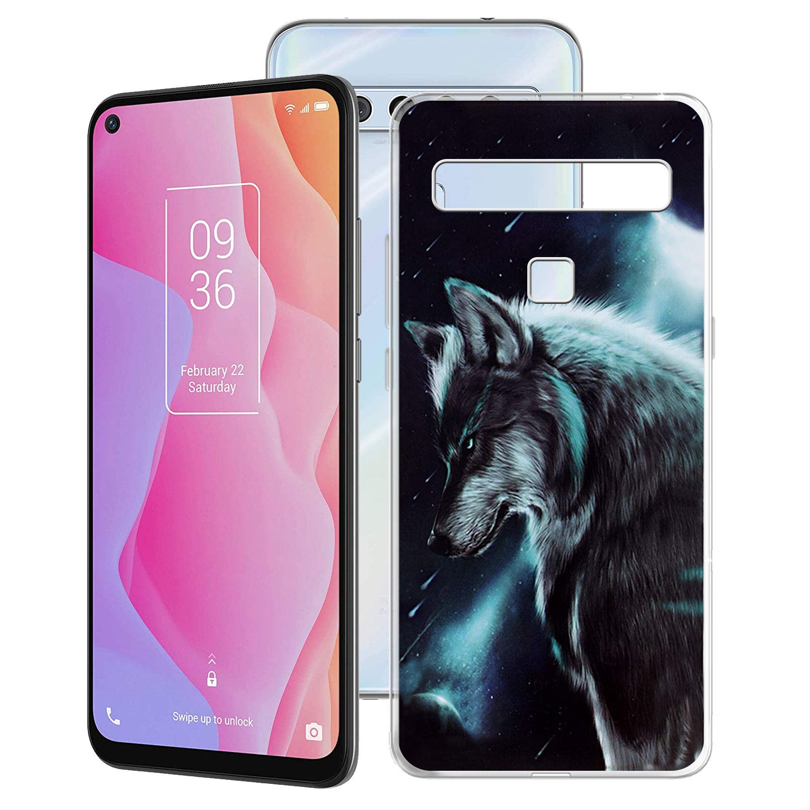 DYSu Custodia per TCL 10L (6.53 Pollici) Cover, Protettiva Cover