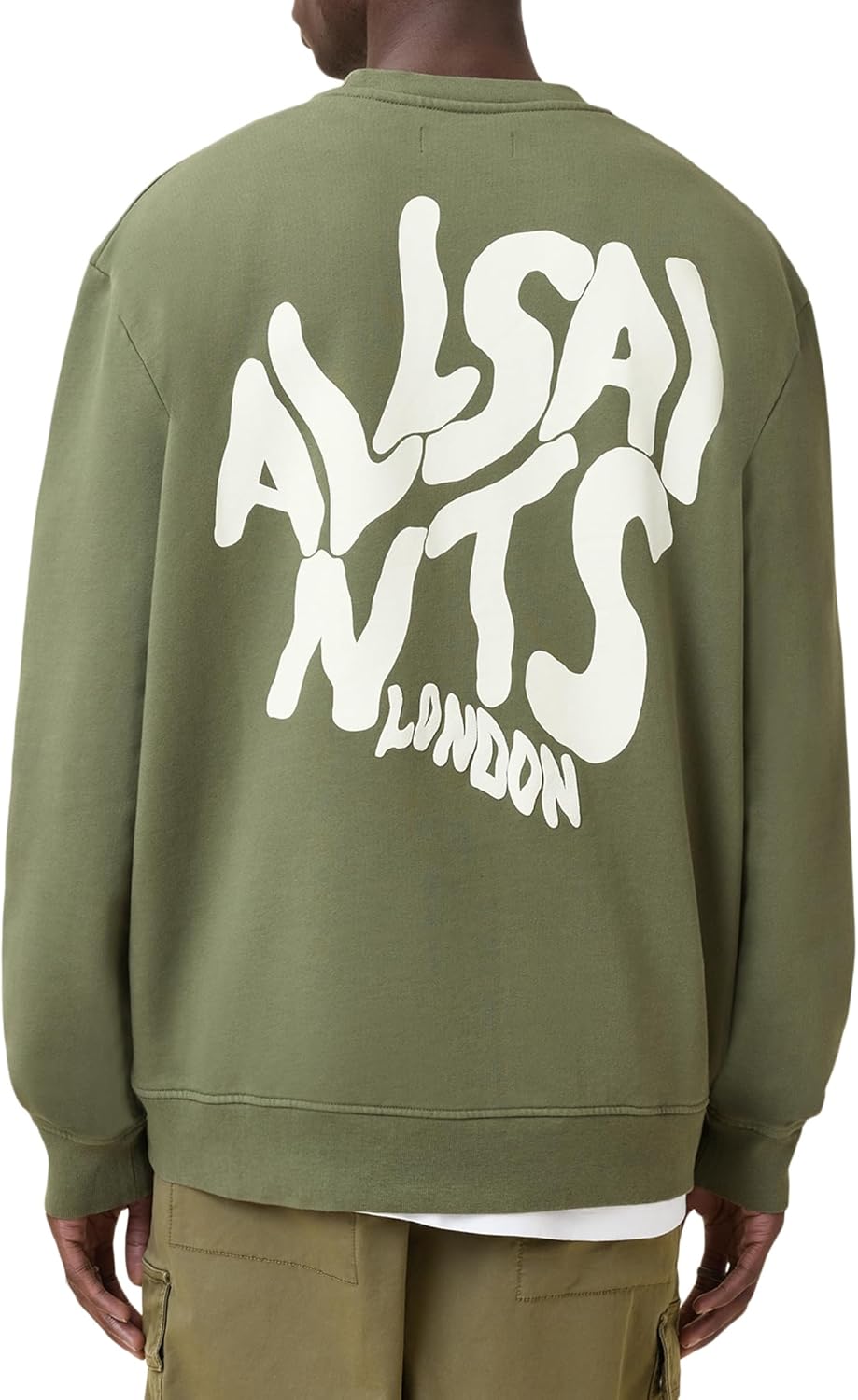 AllSaints mens Orlando Crew - Image 3