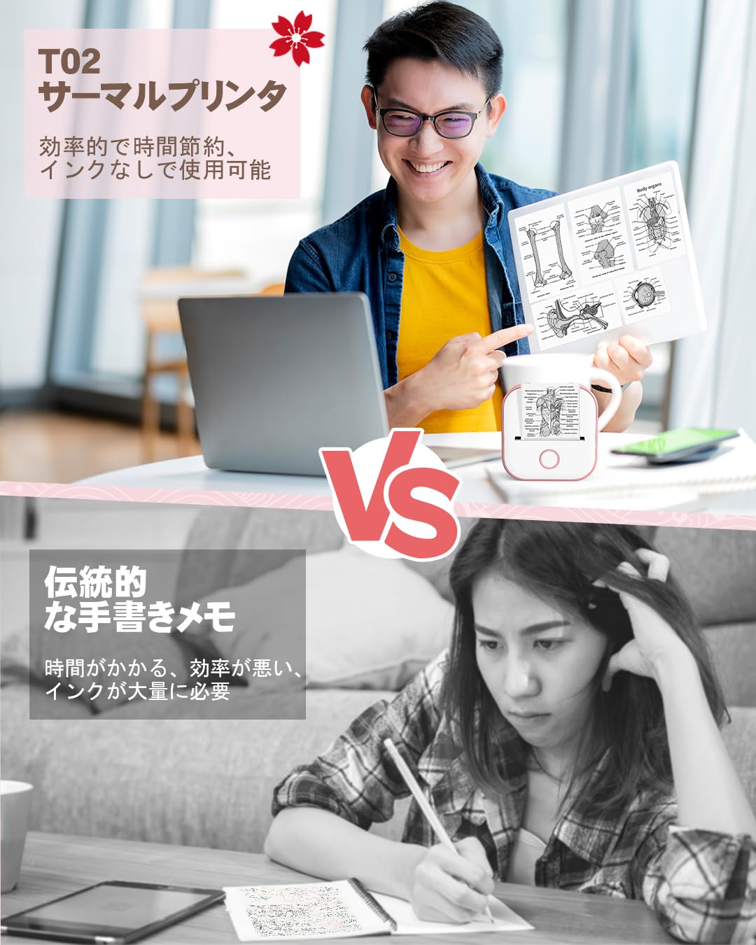 Amazon.co.jp: サーマルプリンター Phomemo T02 AIスマートアプリ Amazon.co.jp: サーマルプリンター Phomemo T02 AIスマートアプリ