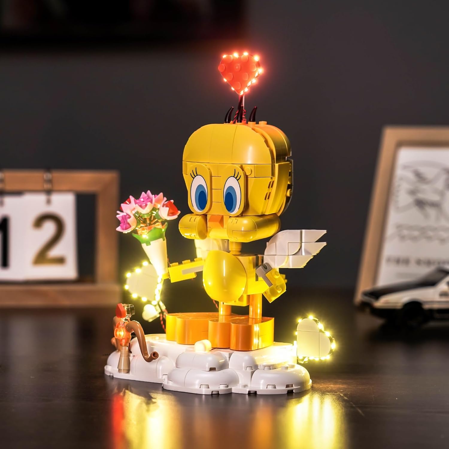 LED Lighting Compatible with Lego Sweetheart Tweety Bird, Light Kit Compatible with Lego 40824 Sweetheart Tweety Bird, NOT Included The Model Set - JUST Lights
