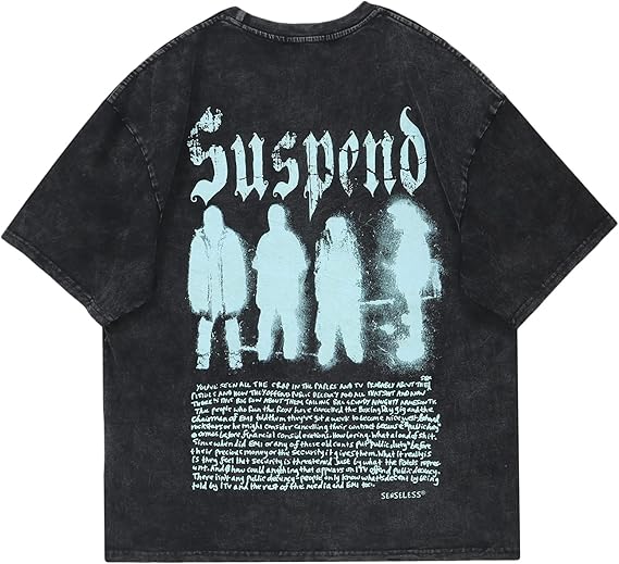 Vamtac Oversized Graphic Tees for Men Y2k Vintage Graffiti Short Sleeve Streetwear Tops Tshirt Unisex
