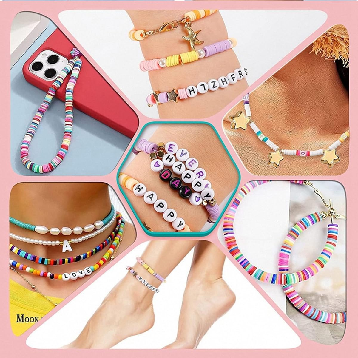 bellissimi collana e orecchini con perle COLORE DELL'AUTUNNO sempre alla moda