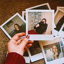 Brandian 16 Customised Mini Photo Prints Custom Small Sized Photo Prints for Birthdays Anniversary Keepsakes and Display 4 X 3 Inches White (Pack of 16)