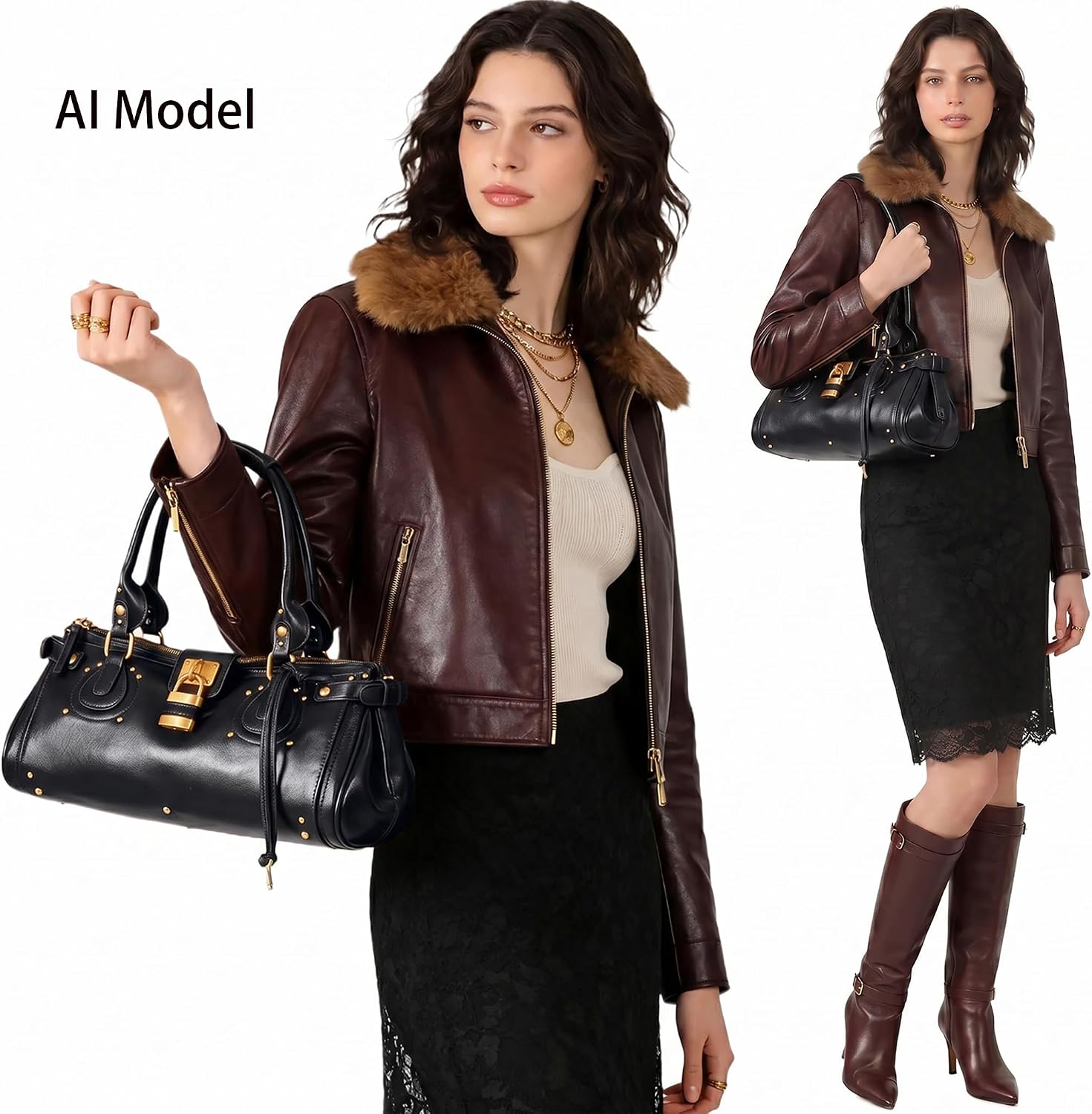 Retro Y2K East West Bag Handbag Underarm Shoulder Purse