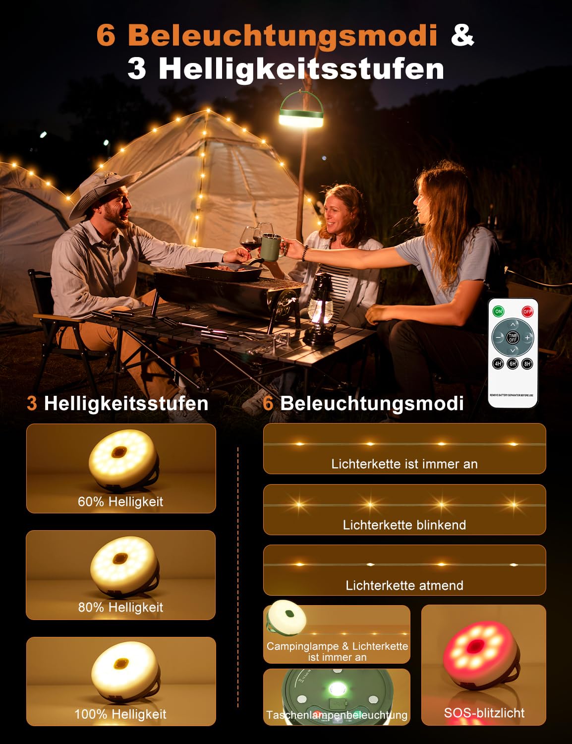 Kawaya 45m Catena Luminosa Esterno Catena Luci Esterni Con 73 3 G40 - Foto 13