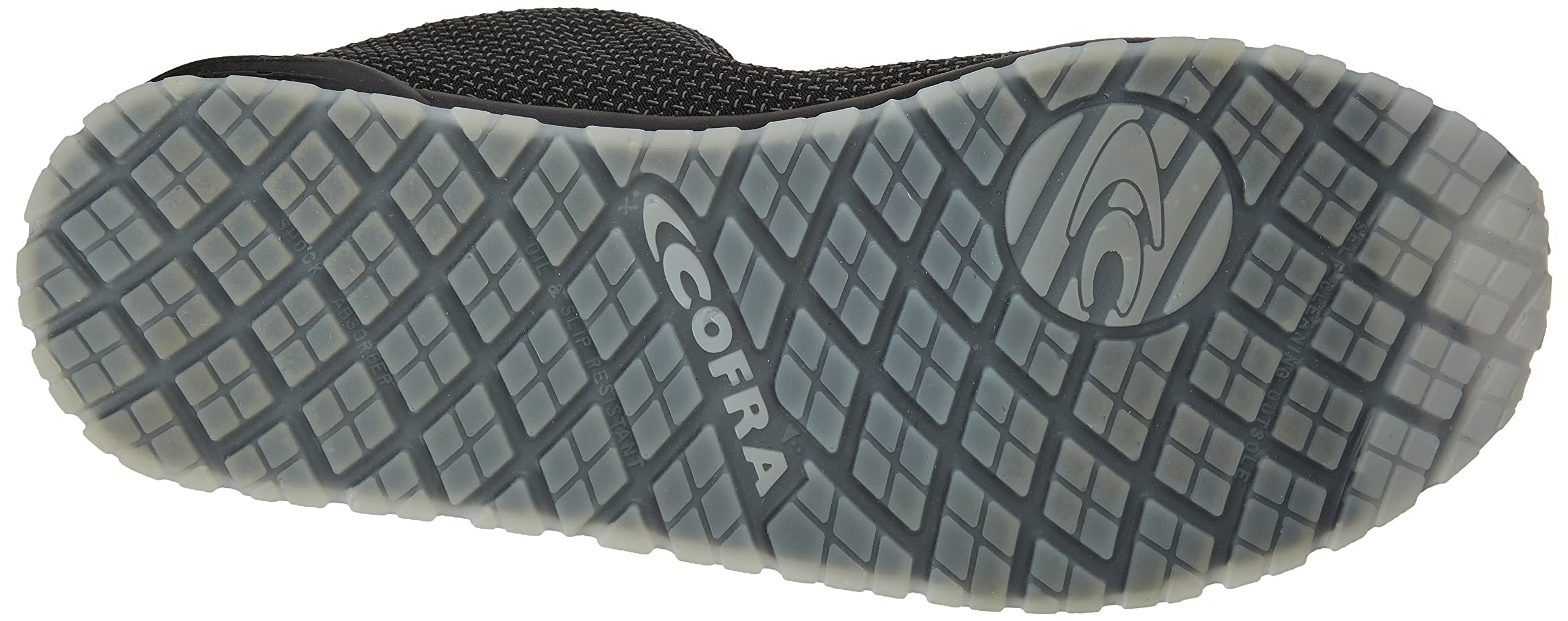 COFRA. Zapato bajo negro de seguridad Monti S3 SRC diferentes tallas, Negro, 43 EU