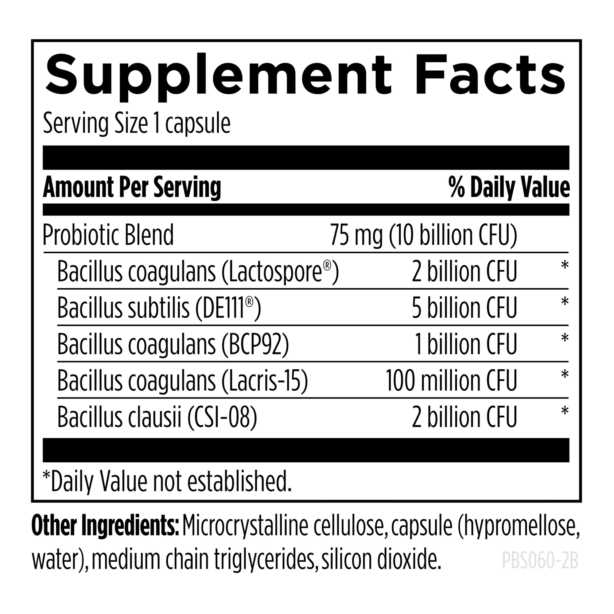 Designs for Health ProbioSpore, Spore Based Probiotic, 60 Capsules — Amazon image 3