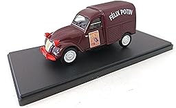 OPO 10 - Voiture Miniature 1/43 Compatible avec Citroën Fourgonnette 2CV Félix Potin - FP402