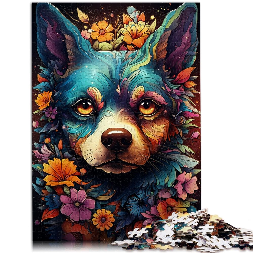 Puzzle 2000 pièces pour Adultes, Jouet éducatif, Chien Huacong, Cadeau d'anniversaire, décoration Murale, 60 x 100 cm, pour Adolescents de 14 Ans et Plus