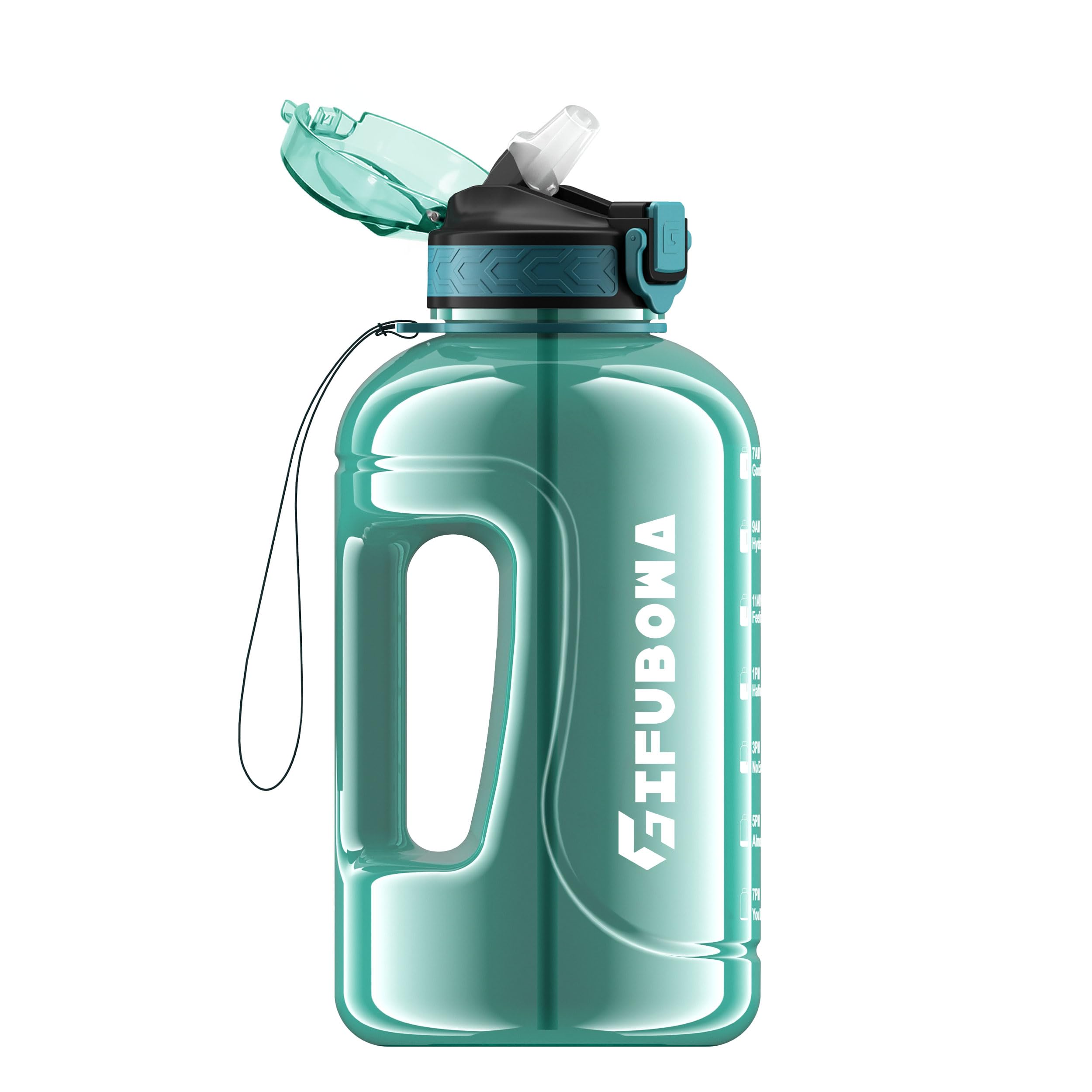 GIFUBOWA 64oz Sports Durable Water Bottle
