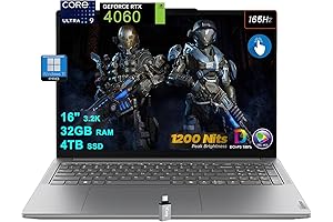Lenovo Yoga Pro 9 Gaming AI PC Laptop with 16" 3.2K Mini LED Display