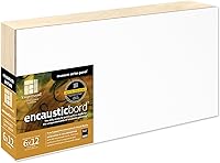 Vista 31 de Ampersand Art Supply Panel de pintura de madera: Serie Museo Encausticbord, cuna de 1,5 pulgadas, 8 "x 8