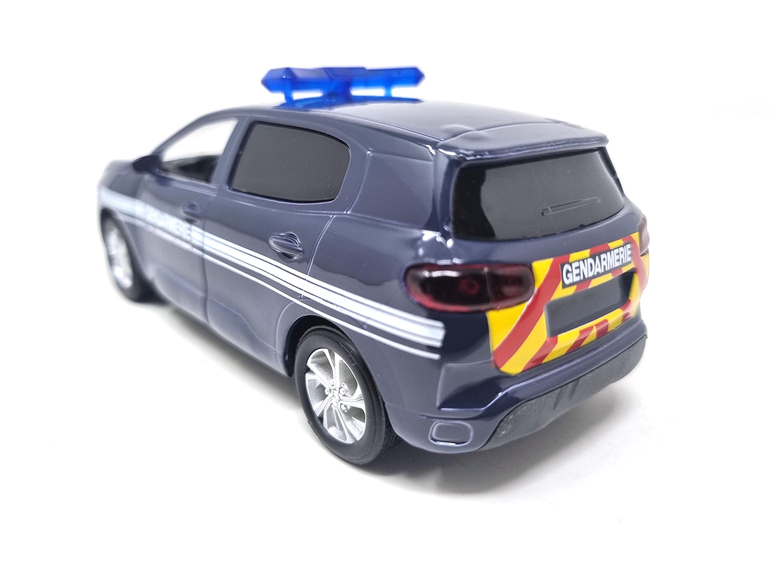 PLAYJOCS GT-8118 Coche GENDARMERIE Coche metálico Juguete para niños y coleccionistas. (Paquete de 6)
