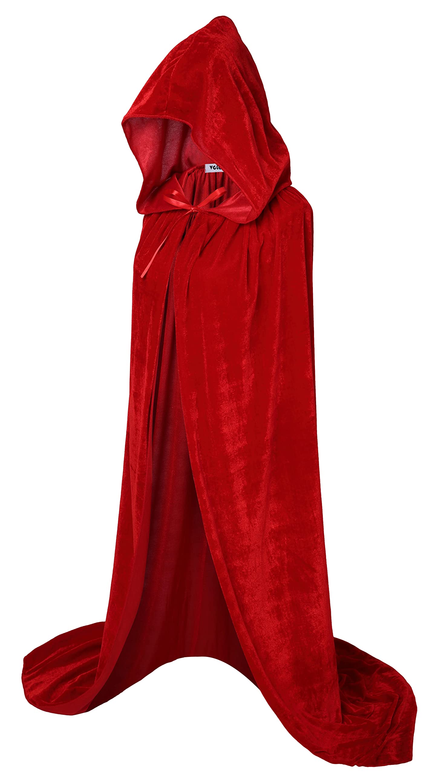 VGLOOK Kids Hooded Cloak Cape for Christmas Halloween Cosplay Costumes ages3 to 16