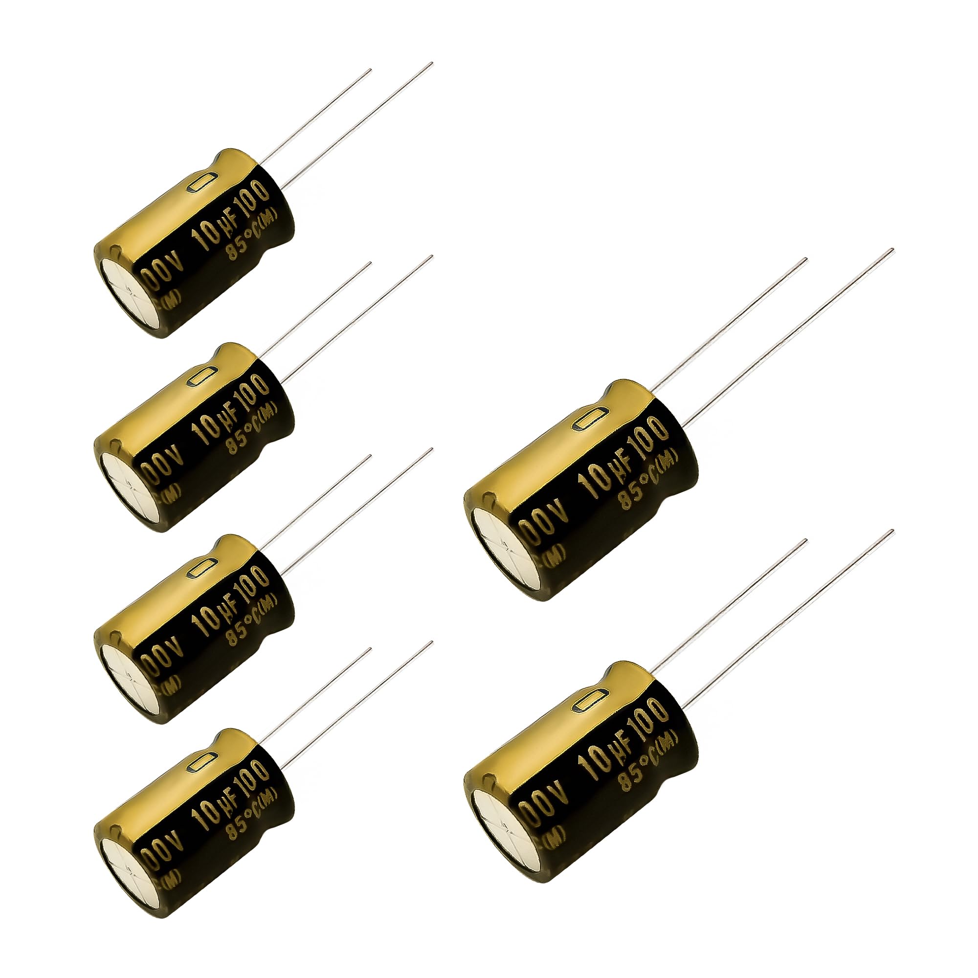 4 pcs Nichicon KZ Muse Capacitors 100V 10uf Premium Audio Grade