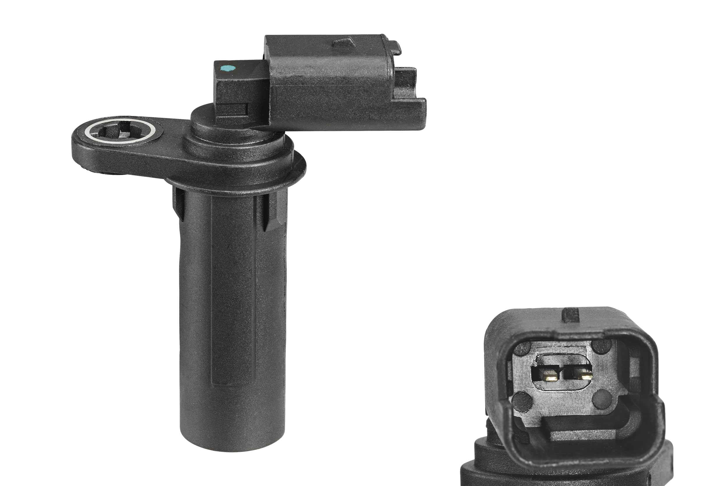 VALEO 254085 Sensor, crankshaft pulse Number of Pins: 2 pins Plug Type: ANGULAR With cable: NO Probe length: 47,3 mm Sensor technology: INDUCTIVE